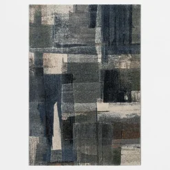 inny Dywany Z Krótkim Włosiem^Dywan abstrakcyjny niebieski SORRENTO 120x170 cm