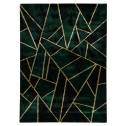 Dywany Z Krótkim Włosiem^Dywan BELLAGIO TRIANGLE ZŁOTY 120x170 cm