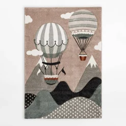 Online inny Dywan beżowo-zielony balony BOND KIDS 160x230 cm