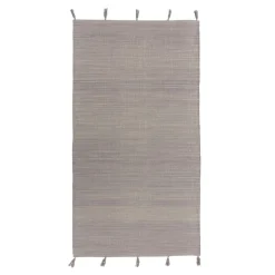 Discount Dywan do przedpokoju boho BORG szary 80x150 cm