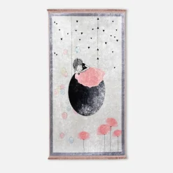 Discount inny Dywan drukowany różowy ZALA PETRA 80x140 cm