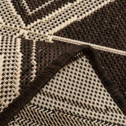 New Dywan geometryczny antracytowy JUTA 80x150 cm