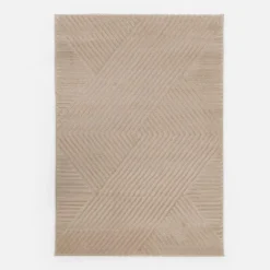 Best inny Dywan geometryczny beżowy SAHARA 120x170 cm