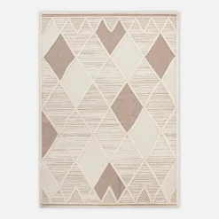 Best inny Dywan geometryczny beżowy MADERA 160x230 cm