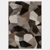 Clearance inny Dywan geometryczny brązowy SORRENTO 160x230 cm