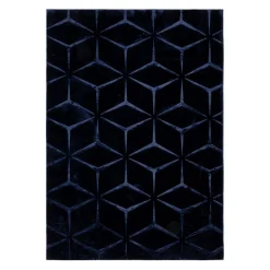 Best inny Dywan geometryczny granatowy TULSA 160x220 cm