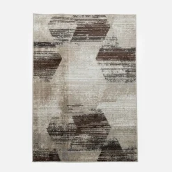Discount inny Dywan geometryczny kremowo-brązowy HARMONY 160x230 cm