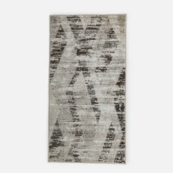 Sale inny Dywan geometryczny kremowo-szary HARMONY 80x150 cm