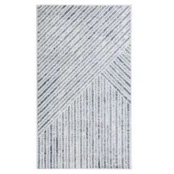 Chodniki|Dywany Z Krótkim Włosiem^Dywan geometryczny niebieski PAULA 80x150 cm