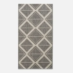 Best Dywan geometryczny szary JUTA 80x150 cm