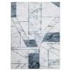 Clearance inny Dywan geometryczny szary marmur PUERTO 120x160 cm