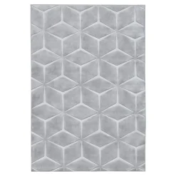 inny Dywany Z Krótkim Włosiem^Dywan geometryczny szary TULSA 160x220 cm