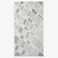 Best inny Dywan kremowo-szary MADERA 80x150 cm