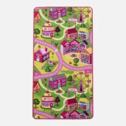 Dzieci inny Dywany Dziecięce|Dywany^Dywan miasto różowy FUNFAIR 80x150 cm