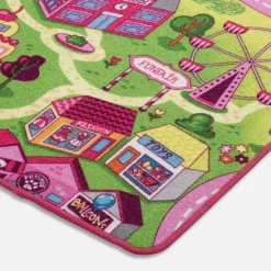 Dzieci inny Dywany Dziecięce|Dywany^Dywan miasto różowy FUNFAIR 80x150 cm