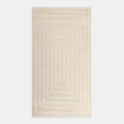 Best inny Dywan nowoczesny biało-kremowy MONTY 80x150 cm