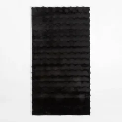 Discount inny Dywan nowoczesny MODESTO, czarny, 80x150 cm