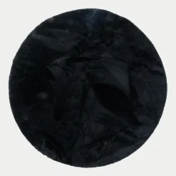 Clearance Dywan okrągły antracytowy PULY 100 cm