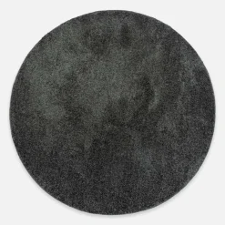 Dywany Shaggy^Dywan okrągły antracytowy SHAPE 200 cm