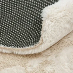 Clearance Dywan okrągły beżowy RABBII 90 cm