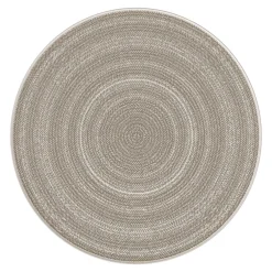 Dywany Zewnętrzne|Dywany Zewnętrzne^Dywan okrągły boho beżowy GINO 120 cm