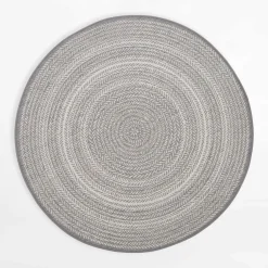 Dywany Zewnętrzne|Dywany Zewnętrzne^Dywan okrągły boho szary GINO 120 cm