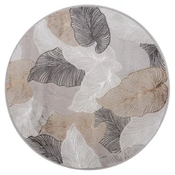 Discount Dywan okrągły w liście MIGUEL 120 cm