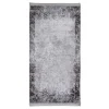 Chodniki|Dywany Z Krótkim Włosiem^Dywan połyskujący z frędzlami czarny COSMIC 80x150 cm