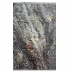 New Dywan połyskujący z frędzlami złoty COSMIC 120x170 cm