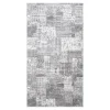 Clearance Dywan retro do przedpokoju szary MIRAGE 80x150 cm