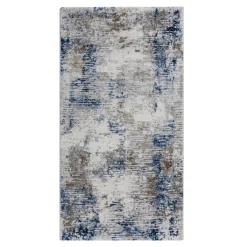 Discount Dywan retro niebieski KAREN 80x140 cm