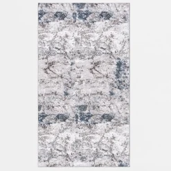 Discount inny Dywan szarogranatowy PRZECIERKA VISION 3D 80x140 cm