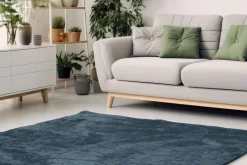 Dywany Shaggy^Dywan turkusowy BELIS 60x100 cm