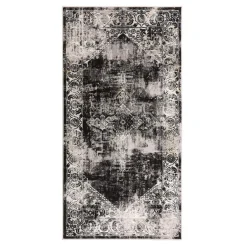 Clearance Dywan vintage czarny MONAKO 80x150 cm
