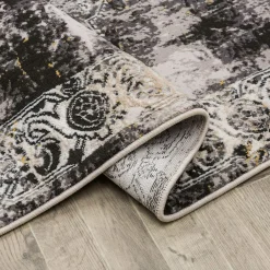 Clearance Dywan vintage czarny MONAKO 80x150 cm