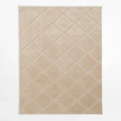 Clearance inny Dywan w romby PORTO, beżowy, 120x160 cm