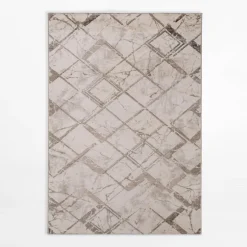 Discount inny Dywan w romby SPAZZIO, kremowy, 120x170 cm