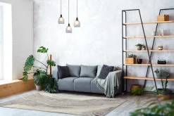Clearance Dywan wełniany popielaty GUSTO GATA 160x240 cm