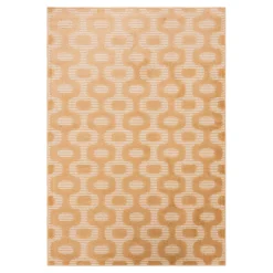Discount Dywan z geometrycznym wzorem pomarańczowy BRELA 200x290 cm