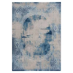 Discount Dywan z orientalnym wzorem niebieski ALMERA 160x220 cm