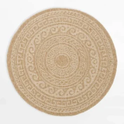 New inny Dywan zewnętrzny COMILLA, ornament, beżowy, 120 cm