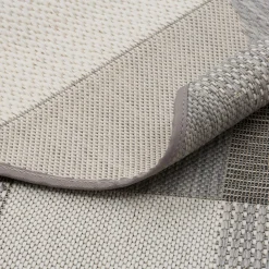Sale Dywan zewnętrzny geometryczny okrągły ROTA 120 cm