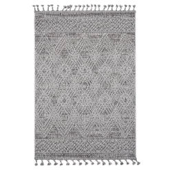 Discount Dywan zewnętrzny karo szary BOUCLE 160x230 cm