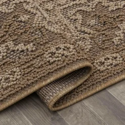 Clearance Dywan zewnętrzny rozeta beż BOUCLE 160x230 cm