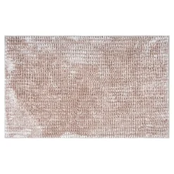 Dywanik łazienkowy beżowy CHENILLE 60x90 cm