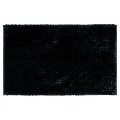 Dywany Do Prania W Pralce|Dywaniki Łazienkowe^Dywanik łazienkowy czarny CHENILLE 40x60 cm