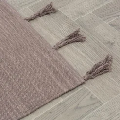 Sale Dywanik boho brązowy BORG 50x80 cm