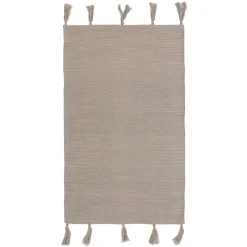 Dywaniki^Dywanik boho taupe BORG 50x80 cm