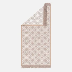 Discount inny Dywanik geometryczny beżowy ALBORG 50x80 cm