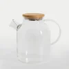 Best inny Dzbanek szklany z bambusową pokrywą 1,8 l